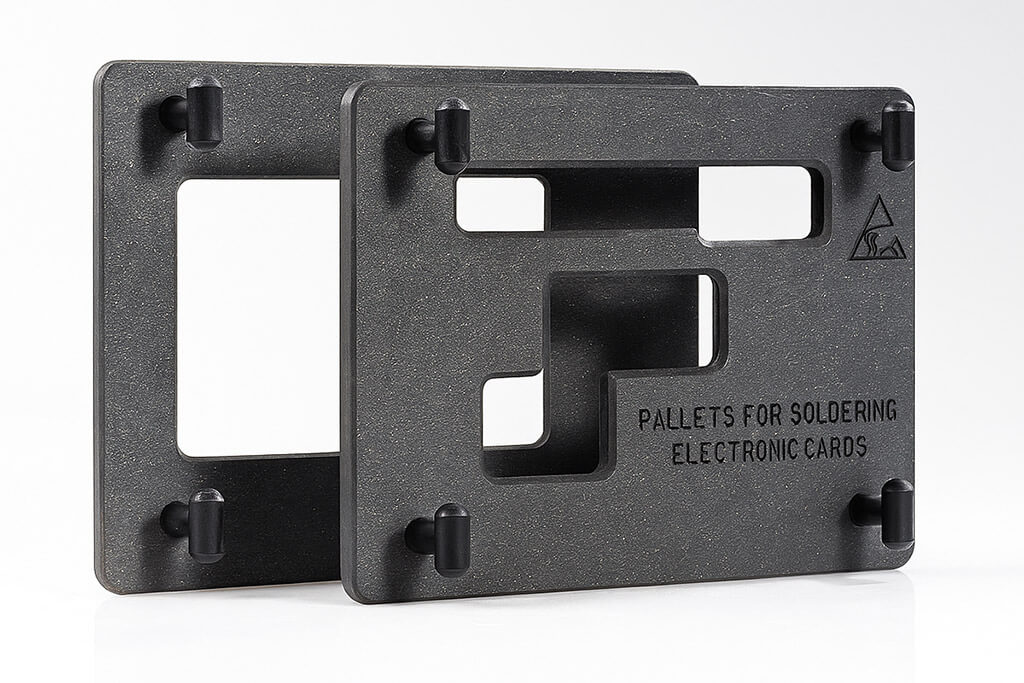 Pallets para soldadura de tarjetas electrónicas